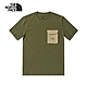 The North Face M S/S HYBRID POCKET TEE 男 短袖上衣 綠-NF0A4U927D6 product thumbnail 1