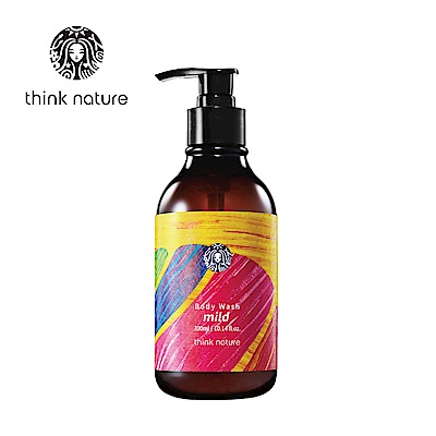 think nature 享自然 植萃精油沐浴精-溫和薔薇(300ml)