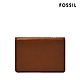 FOSSIL Westover 真皮輕巧短夾-咖啡色 ML4642210 (禮盒組附鐵盒) product thumbnail 1