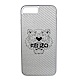 KENZO 新款金屬3D印虎頭軟膠邊I Phone 7/8 plus手機殼 (銀色) product thumbnail 1