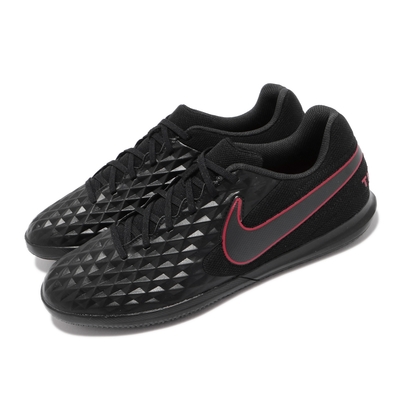 Nike 足球鞋 Legend 8 Club IC 男鞋 海外限定 支撐 包覆 運動 訓練 球鞋 黑 紅 AT6110060