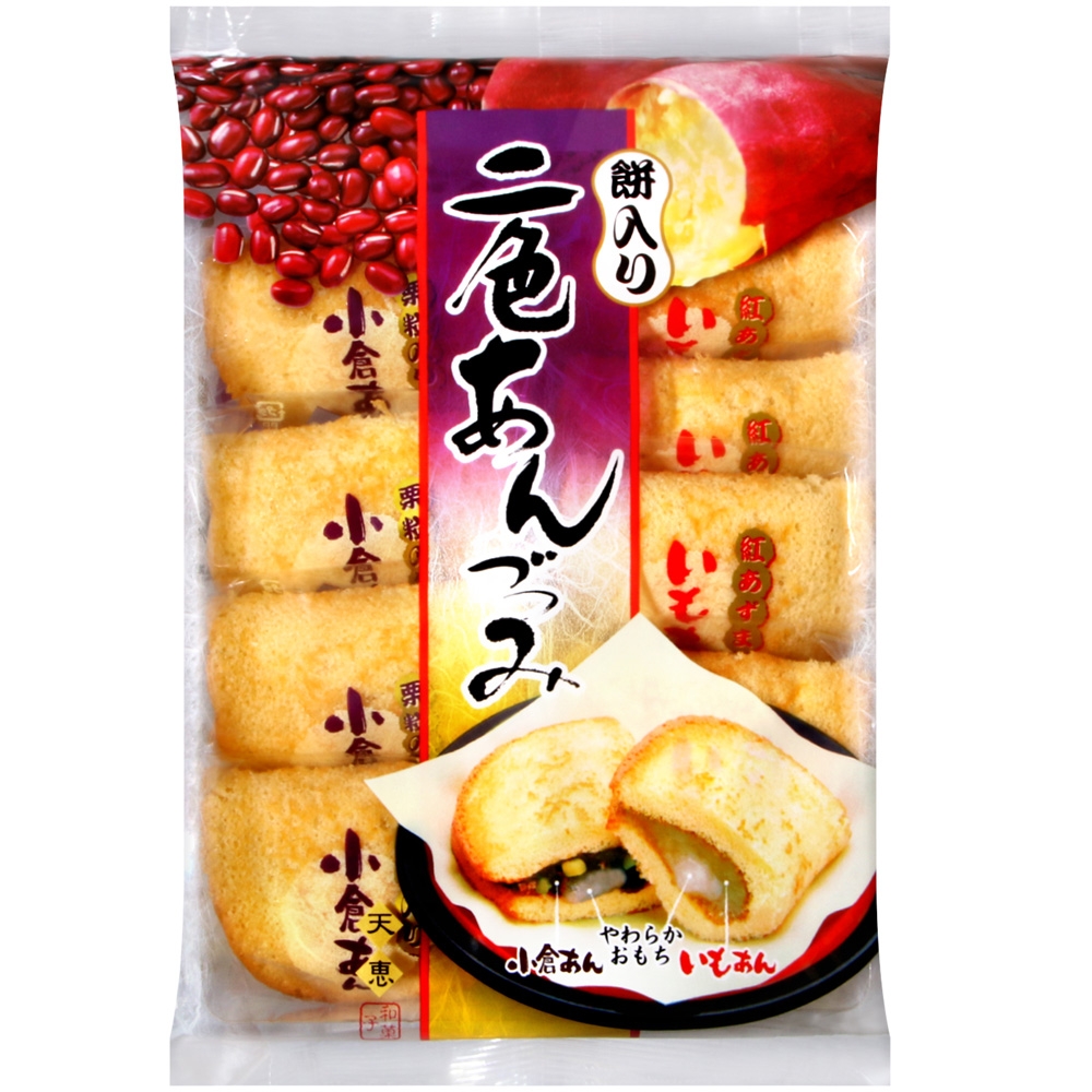 (即期品)天惠製果 二色麻糬燒果子(216g)(效期2023/03/29)