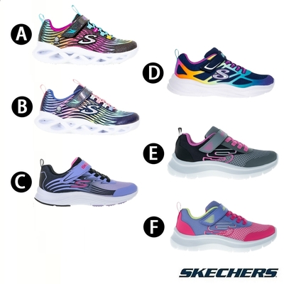 【限時均一價】SKECHERS 女大童 輕量運