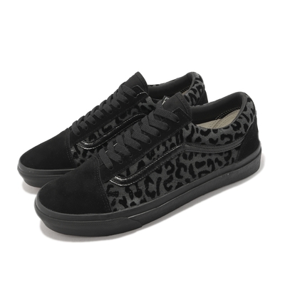 Vans 休閒鞋 V36CF Leopard Old Skool 男鞋 女鞋 黑 麂皮 豹紋 日本線 6301370002