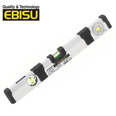 【Ebisu Diamond】G 耐撞可調水平尺(有磁)450mm(ED-45GAMN-18 )