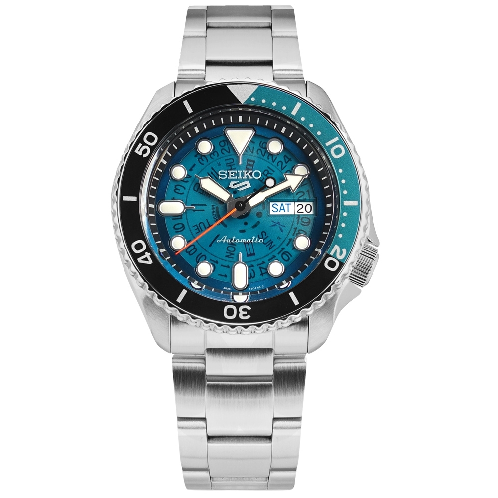 約41mmx476mmSEIKO5スポーツ SRP153 4R36-01V0 - 腕時計(アナログ)