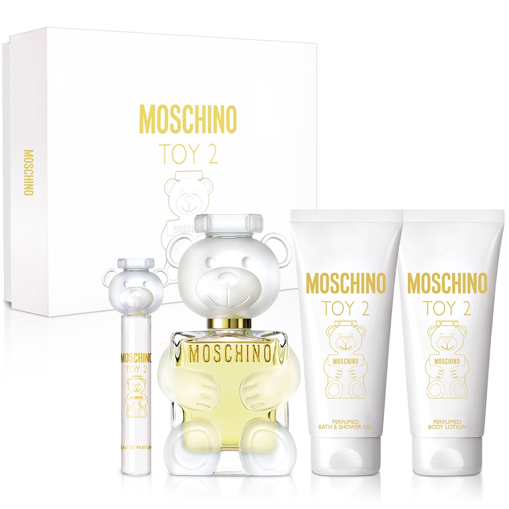 MOSCHINO 熊芯未泯2女性淡香精2021聖誕限量禮盒