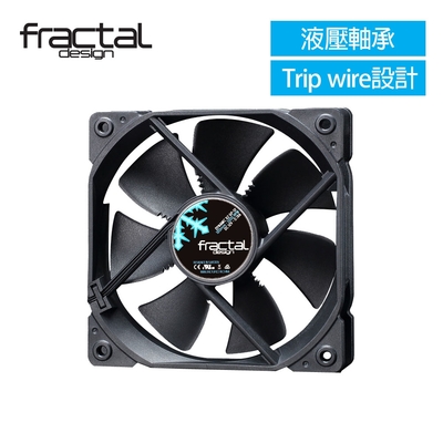 Fractal Design Dynamic X2 GP-12 120mm多功能 系統風扇-黑