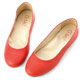 【G.Ms.】旅行女孩II‧素面全真皮可攜式軟Q娃娃鞋‧ 紅色 product thumbnail 1