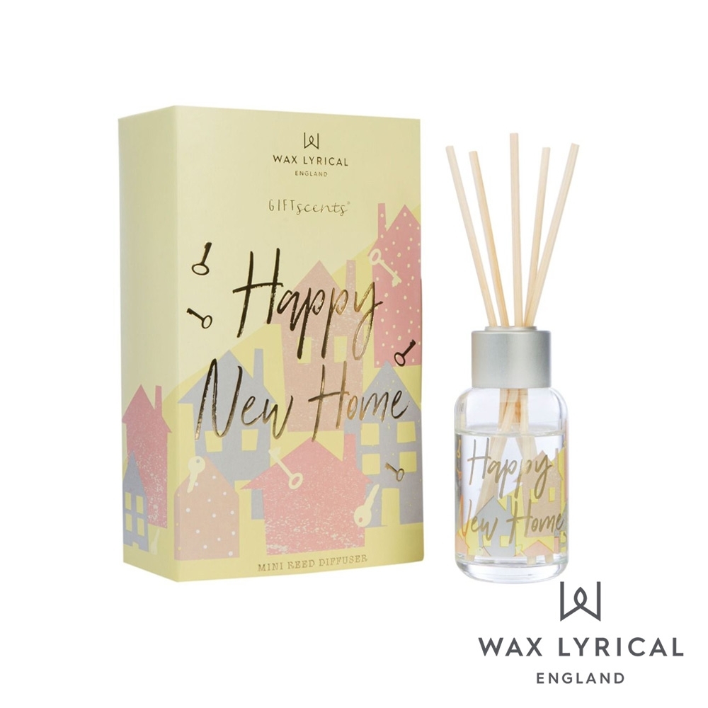 英國 Wax Lyrical Giftscents 禮品話語系列 室內擴香瓶-New Home 40ml