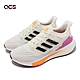 adidas 慢跑鞋 EQ21 Run 女鞋 白 橘 粉紅 基本款 環保再生材質 緩震 透氣 運動鞋 愛迪達 GY2208 product thumbnail 1