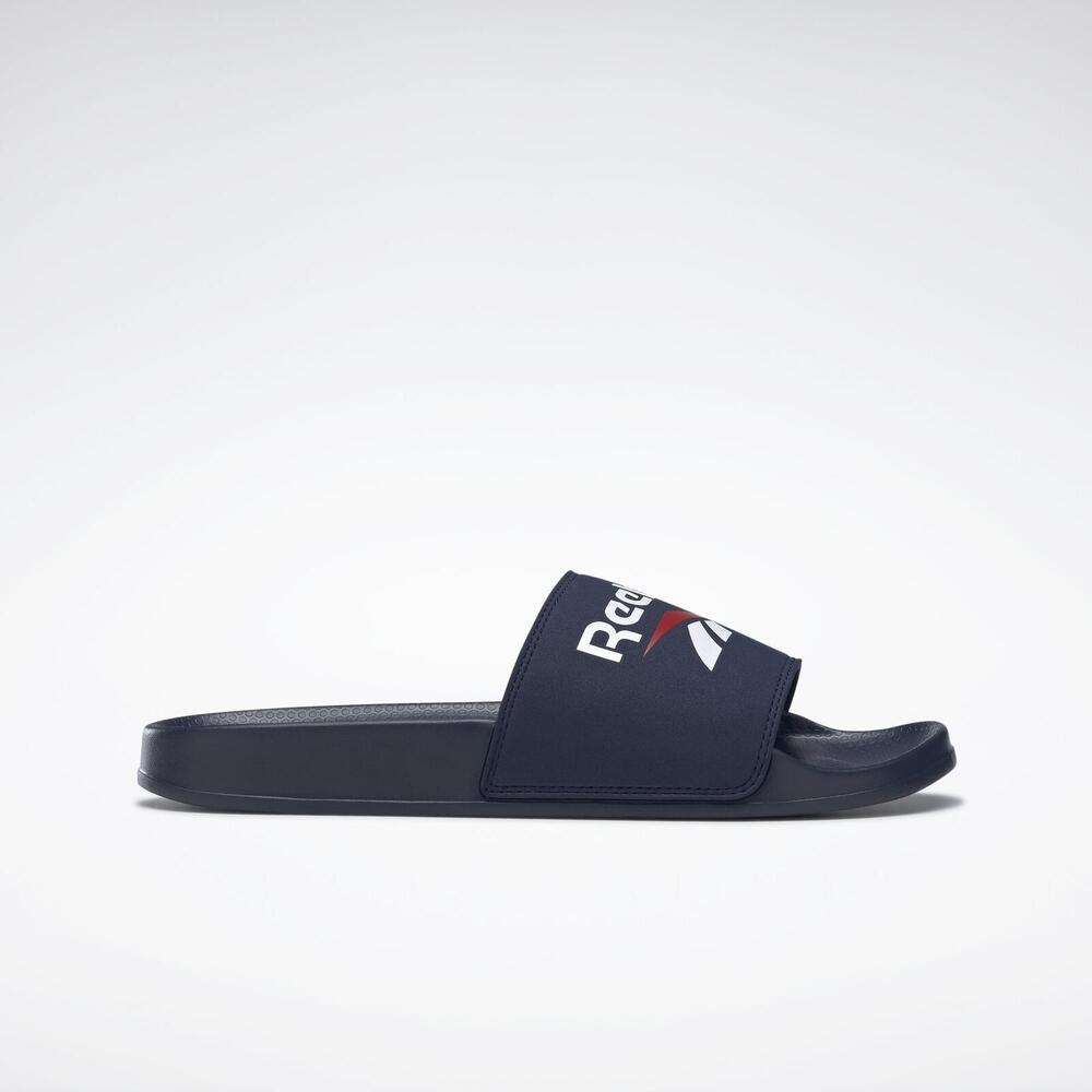 Reebok Fulgere Slide [FZ0946] 男 涼拖鞋 休閒 夏日 海灘 輕量 簡約 舒適 深藍