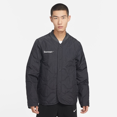 NIKE 外套 男款 夾克 鋪棉外套 AS M NSW PADDED JKT 黑 FB1909-060