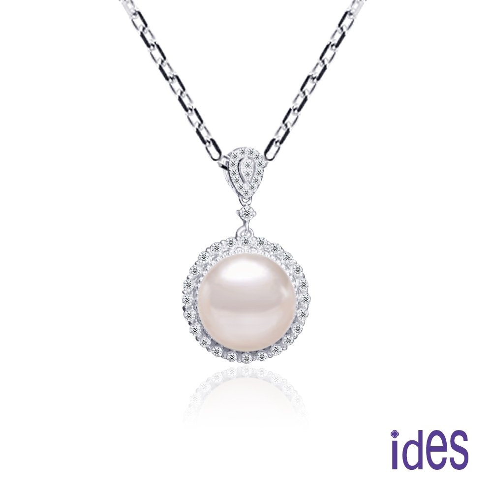 ides愛蒂思 日本設計AKOYA經典系列天然珍珠項鍊10-11mm/圓滿人生