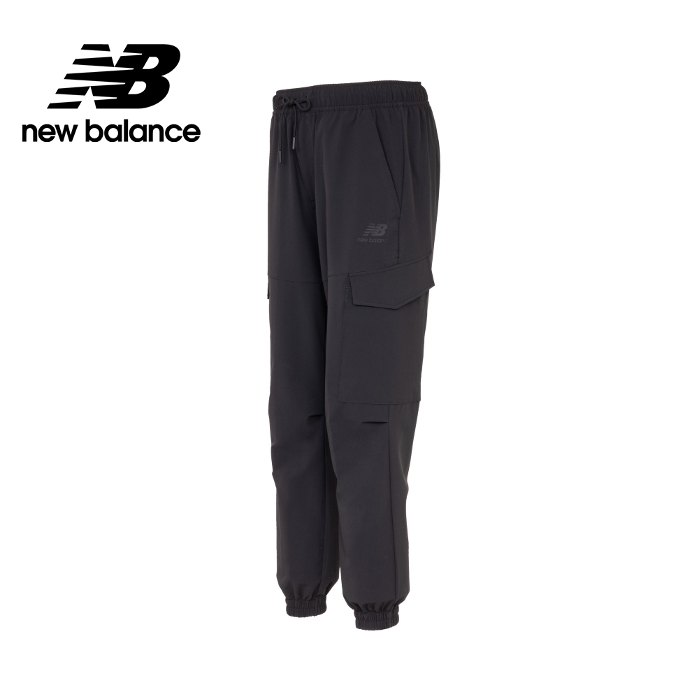 【New Balance】 SDS工裝大口袋長褲_男性_黑色_AMP33368BK