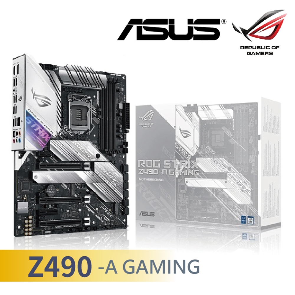 華碩ROG STRIX Z490-A GAMING 主機板| 華碩主機板(INTEL腳位) | Yahoo