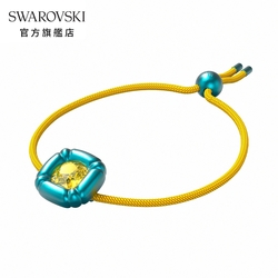 SWAROVSKI 施華洛世奇 DULCIS 藍色枕形切割手鏈