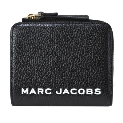 MARC JACOBS THE BOLD 皮革方塊短夾-黑