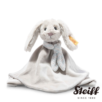 STEIFF德國金耳釦泰迪熊 Hoppie Rabbit Comforter 小兔寶寶 安撫巾 安撫玩偶