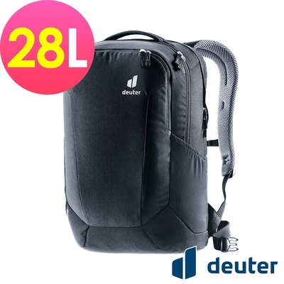 【deuter 德國】Giga 28L旅遊背包3812321黑/戶外健行包/書包/通勤背包/休閒後背包/筆電商務包*