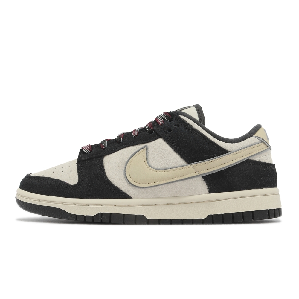 Nike Wmns Dunk Low LX Black Suede 奶油白黑休閒鞋女鞋DV3054-001