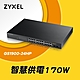 Zyxel合勤 GS1900-24HP 智慧型網路管理PoE交換器 鐵殼 Switch product thumbnail 2