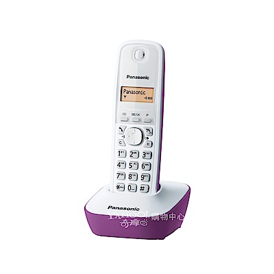 Panasonic 國際牌數位高頻無線電話 KX-TG1611 (浪漫紫)