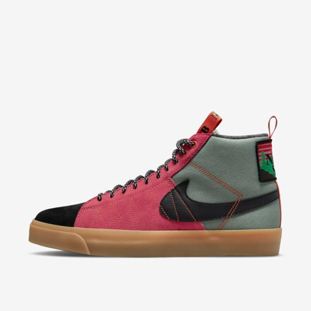 NIKE SB ZOOM BLAZER MID PRM滑板鞋大童休閒鞋-多彩-DC8903301 | 休閒