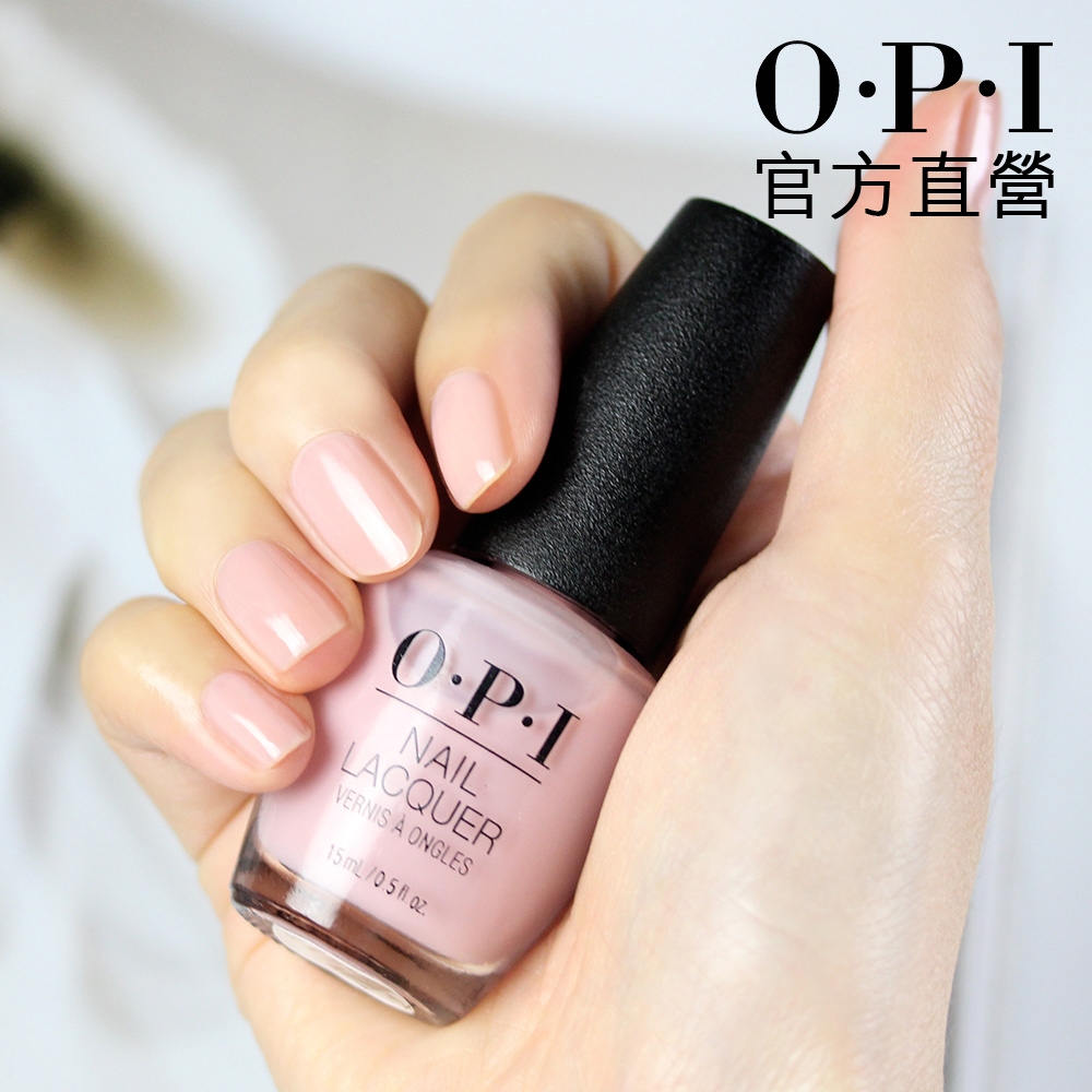 OPI 官方直營．輕甜女伶指甲油-NLT65．輕柔光彩系列指彩/居家美甲