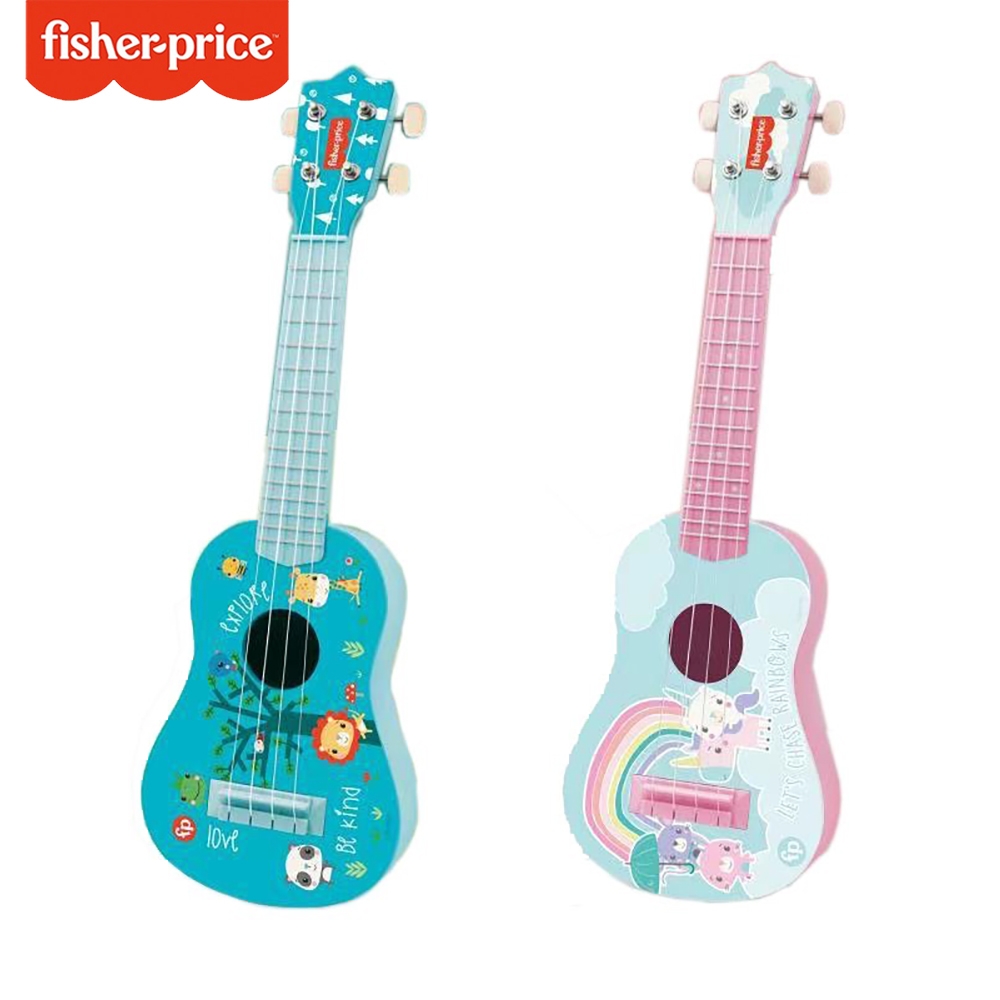Fisher price 費雪仿真烏克麗麗 樂器玩具 吉他玩具 ukulele