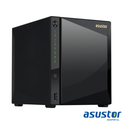 【促銷組合】ASUSTOR華芸 AS4004T 4Bay 網路儲存伺服器+WD 4TB*4