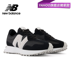 New Balance 女性復古鞋-黑白色