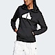 Adidas W FI BOS Hoodie [IM4874] 女 連帽 長袖 上衣 運動 訓練 休閒 舒適 黑白 product thumbnail 1