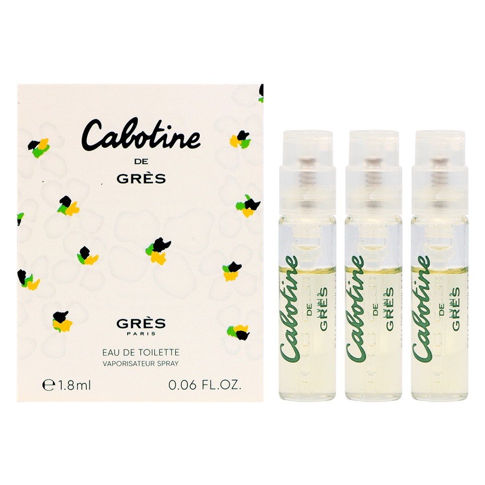 Gres Cabotine 清秀佳人女性淡香水1.8ml 針管 *3入組