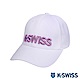 K-SWISS Basic 3D KS Logo Cap時尚棒球帽-白 product thumbnail 1