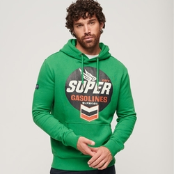 SUPERDRY 男裝 長袖 連帽套頭衫 帽T Workwear Hoodie 綠