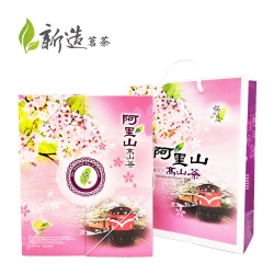 【新造茗茶】阿里山頂級手採烏龍禮盒(150g*2罐)