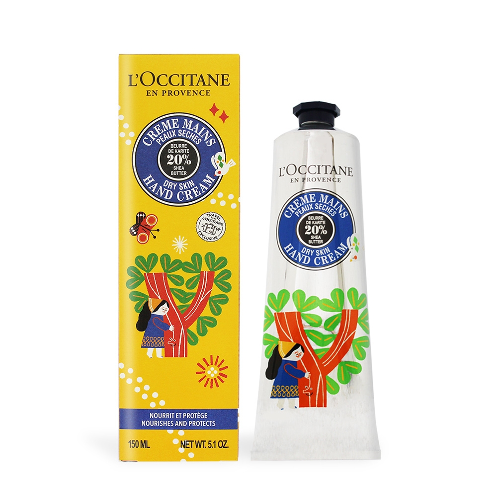 L'OCCITANE 歐舒丹 自然秘境乳油木護手霜150ml-國際航空版