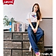 Levis 女款 上寬下窄 High Loose 復古超高腰牛仔寬褲 精工深藍染水洗 天絲棉 product thumbnail 2