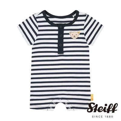STEIFF熊頭童裝 短袖連身衣 3個月-2歲
