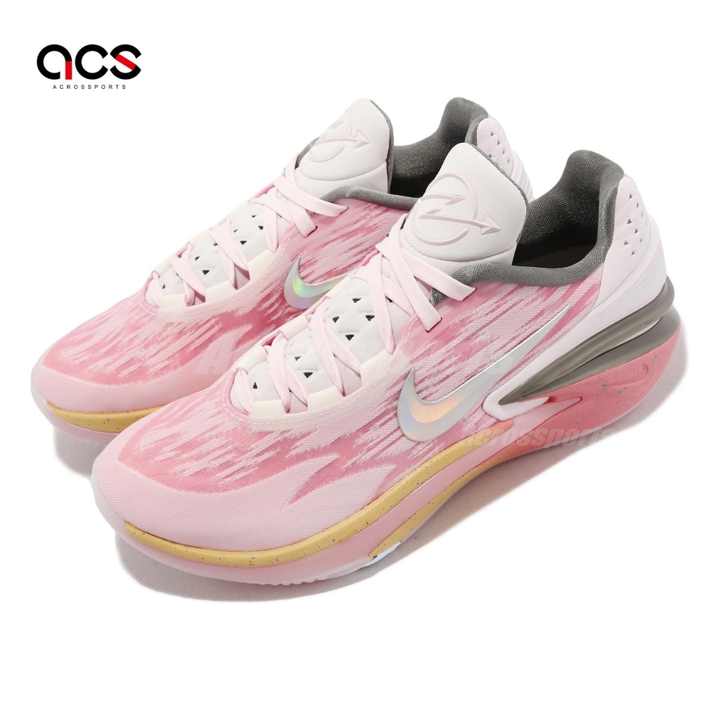 Nike 籃球鞋Air Zoom G T Cut 2 EP 粉紅Pearl Pink 男鞋DJ6013