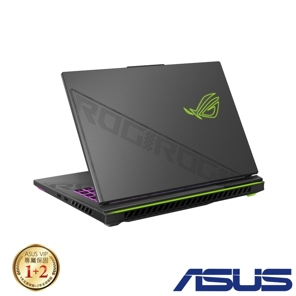 ASUS G614JU 16吋電競筆電 (i9-13980HX/RTX4050/32G/1TB SSD/ROG Strix G16/電光綠/特仕版)