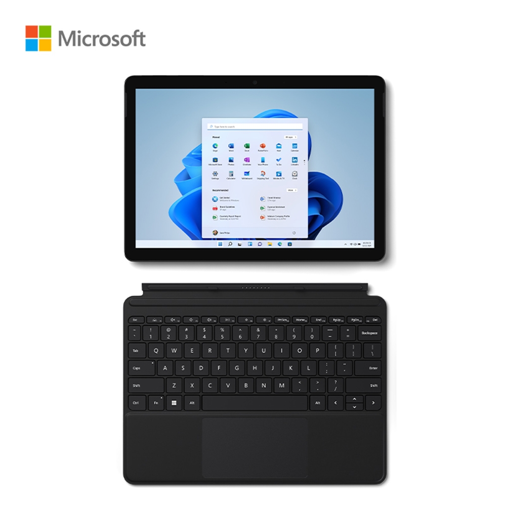 微軟Microsoft Surface Go 3 10.5吋(6500Y/8G/128G)黑色+黑色鍵盤組(不