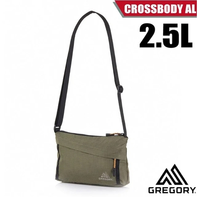 GREGORY 2.5L CROSSBODY AL 輕量抗撕裂肩背包(可調式肩帶.反光LOGO設計)_卡其綠