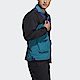 Adidas ST LTWIND WVJK [HE9930] 男 立領外套 風衣 運動 訓練 輕量 平織 撞色 黑藍 product thumbnail 1