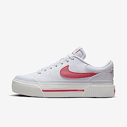 Nike Wmns Court Legacy Lift [DM7590-102] 女 休閒鞋 經典 復古 厚底 白粉