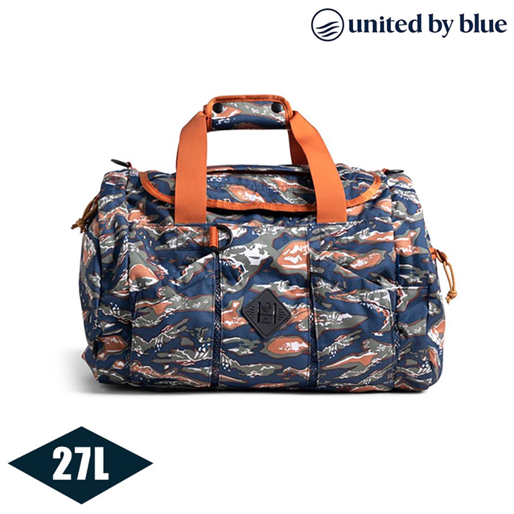 United by Blue 防潑水旅行袋 Mini Duffle 814-054 (27L)｜印花夜藍