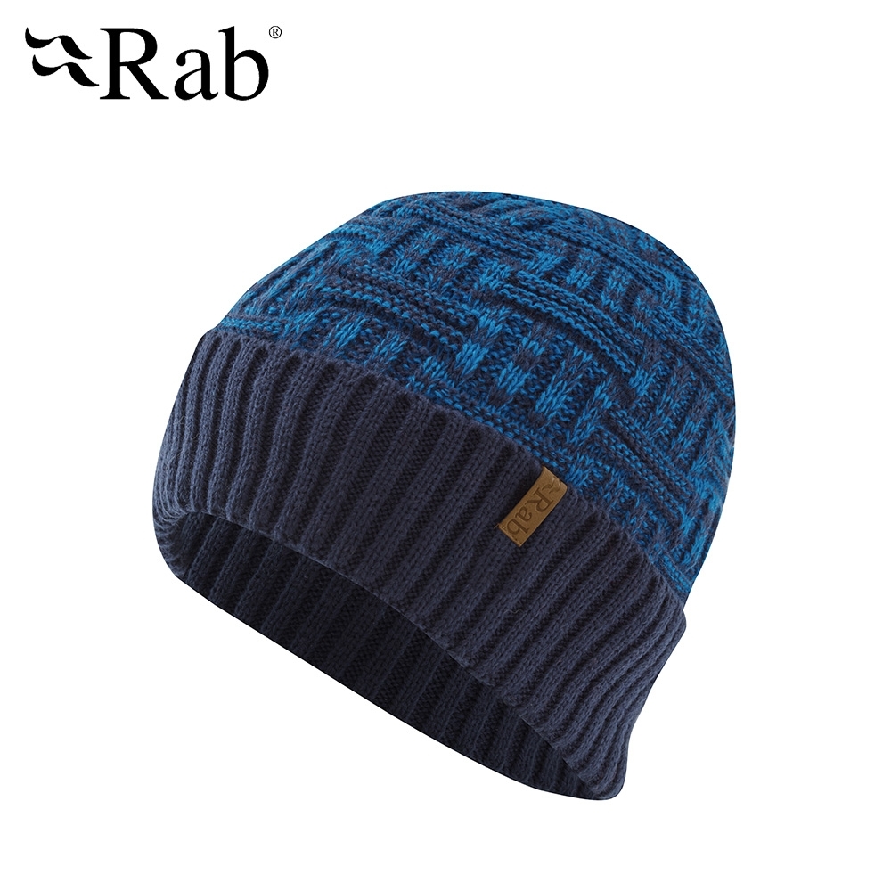 【RAB】Pinto Beanie 竹籃針織豆豆帽 極地藍 #QAA95