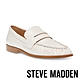 STEVE MADDEN-GALA 抓皺低跟樂福鞋-米白色 product thumbnail 1