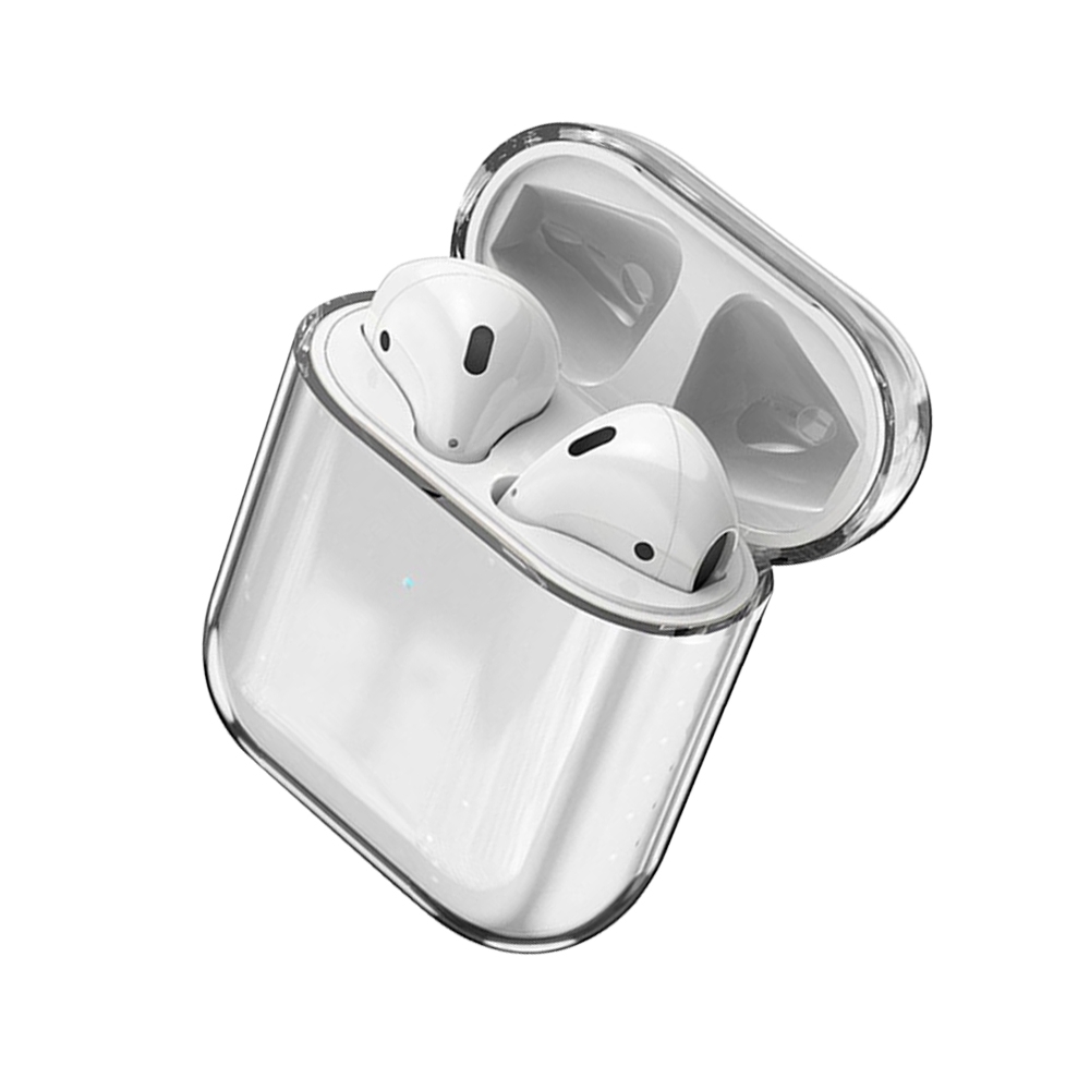 AirPods 1/2 通用款 透明藍牙耳機保護套